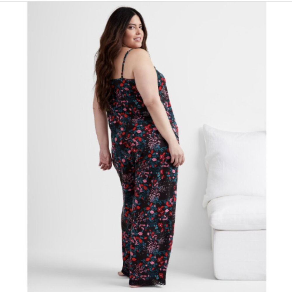 State of Day Women's Lace-Trim Camisole Pajama Set, M, NWT